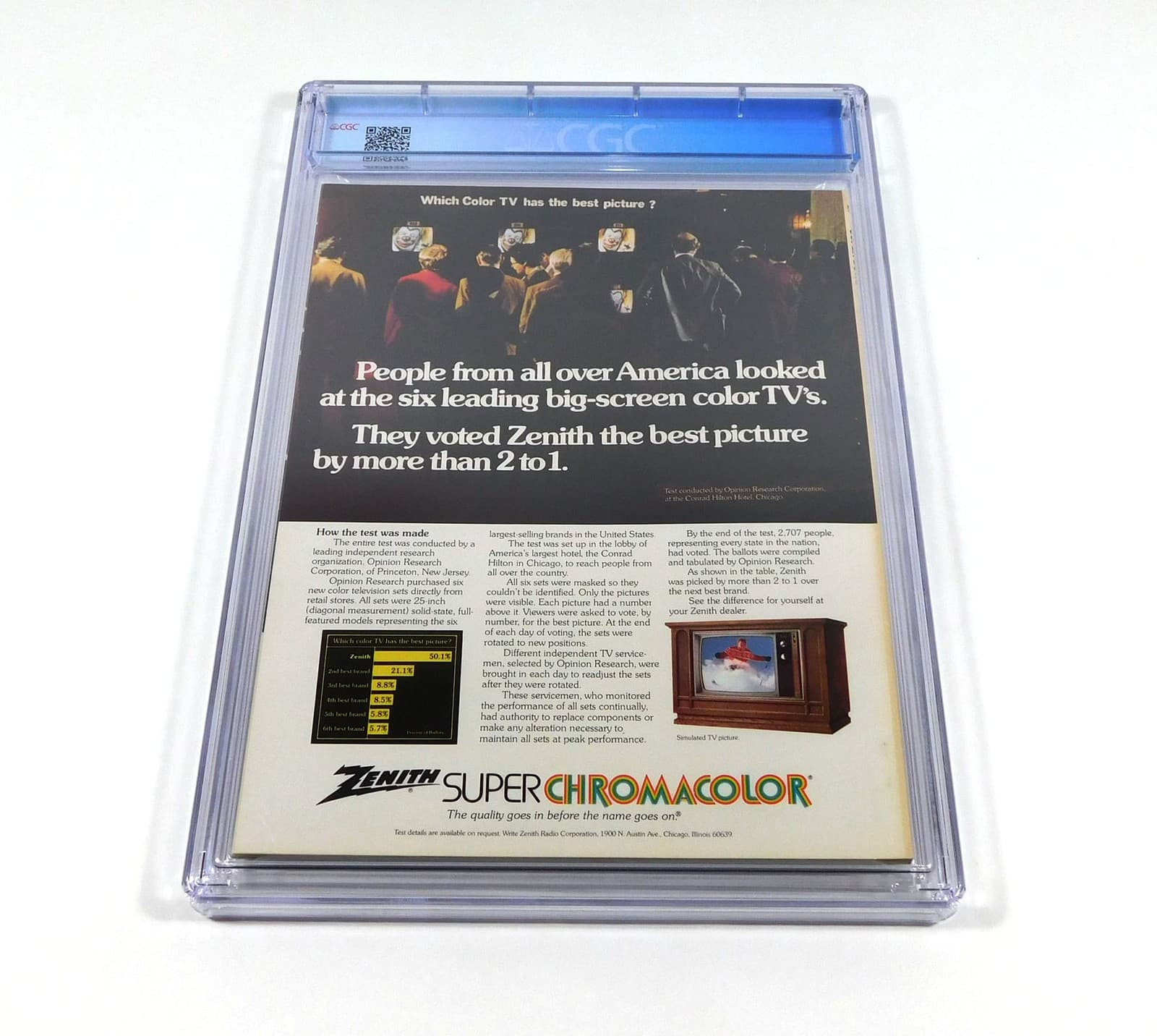 1973 Super Bowl VII 7 Football Program Dolphins 17-0 vs Redskins 1-14-73 CGC 7.5 2