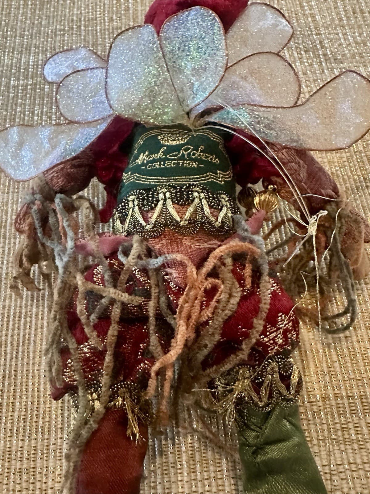 MARK ROBERTS Collection SANTA ELF Jester Patchwork Christmas FAIRY 5