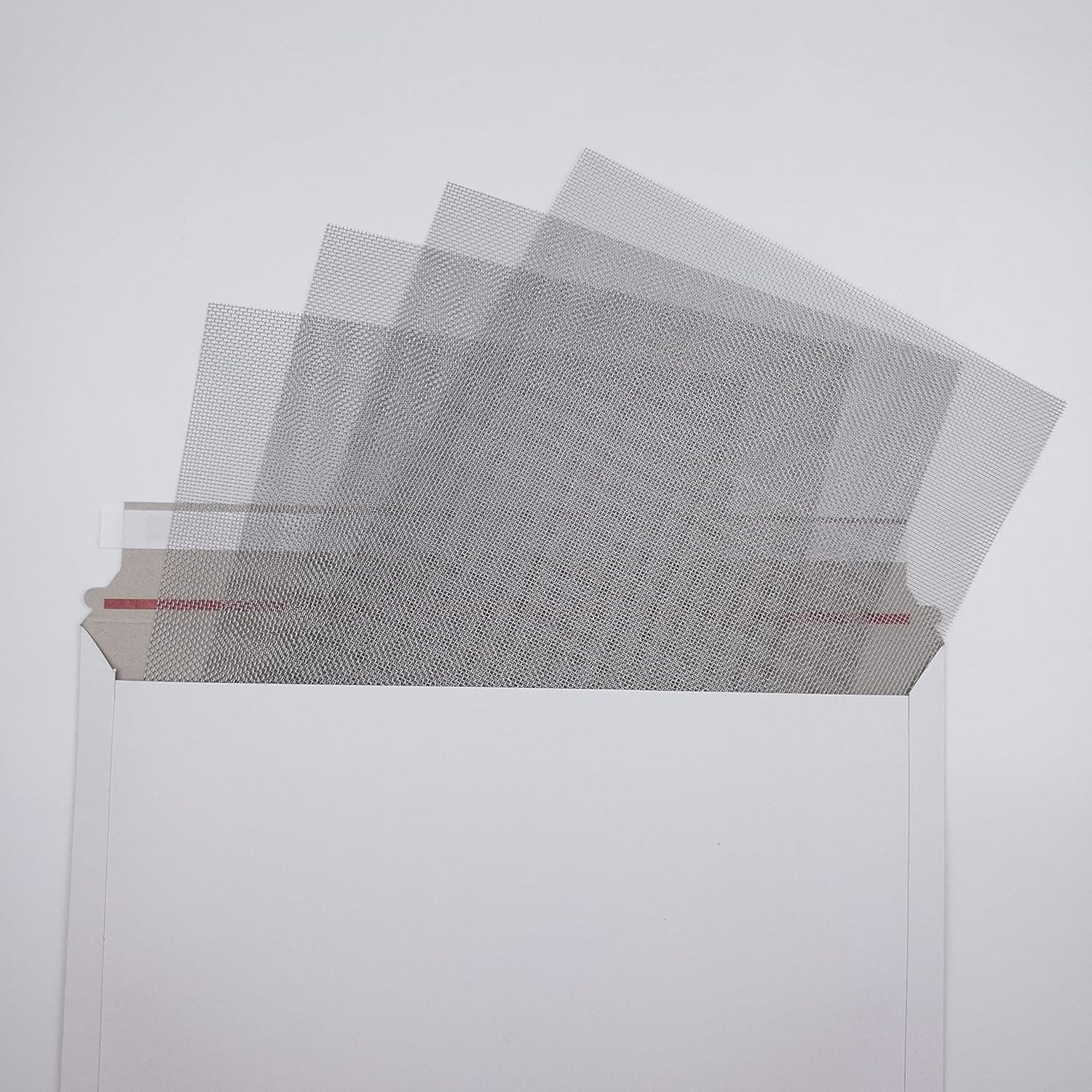 4 PSC 20 Wire Mesh Sturdy Metal Mesh Sheets for DIY Projects 304 Stainless Steel 2