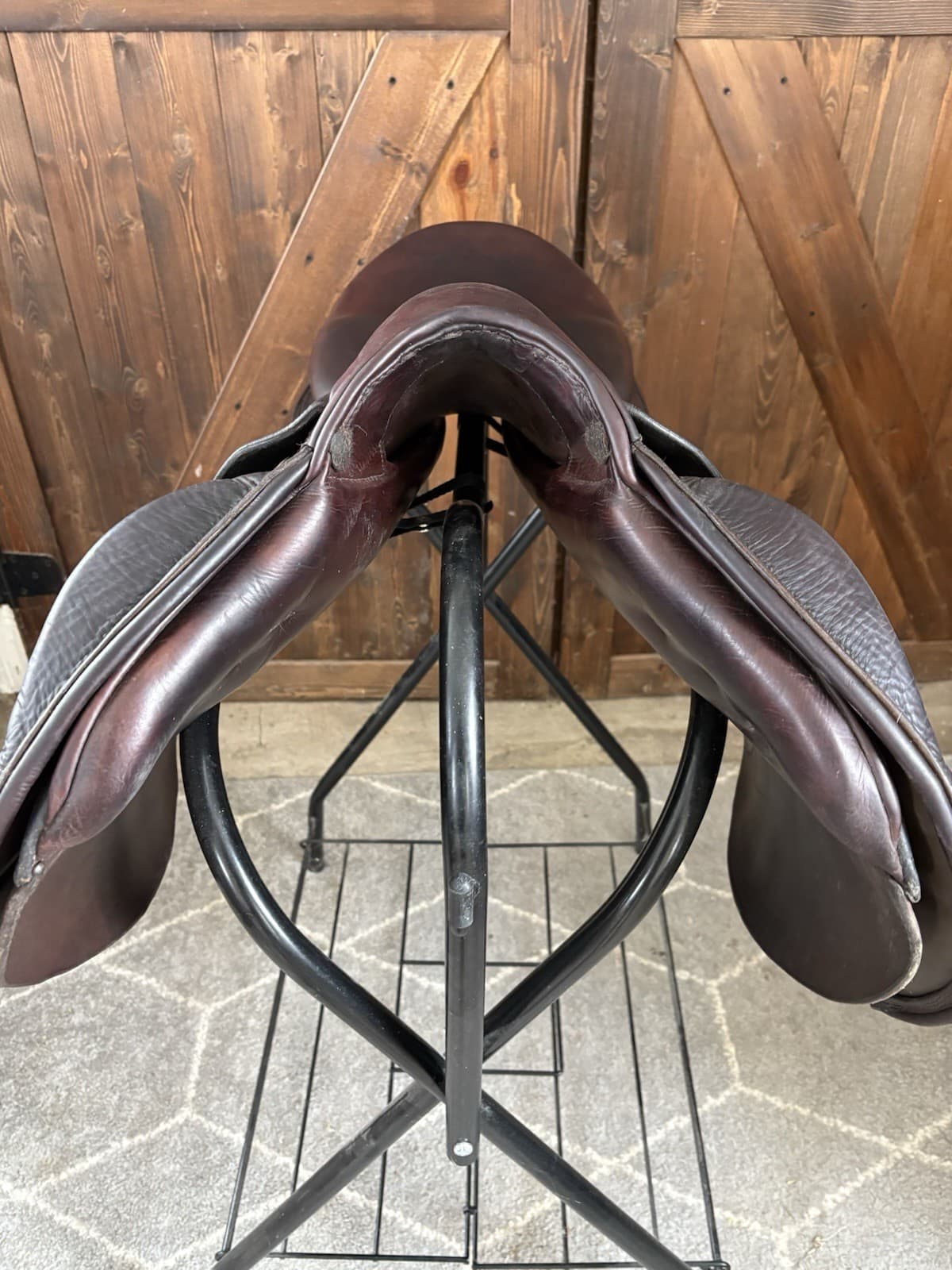 Stubben Zaria Dual-flap 28cm Tree 18” Seat Deluxe Biomex Wool Gussets 5