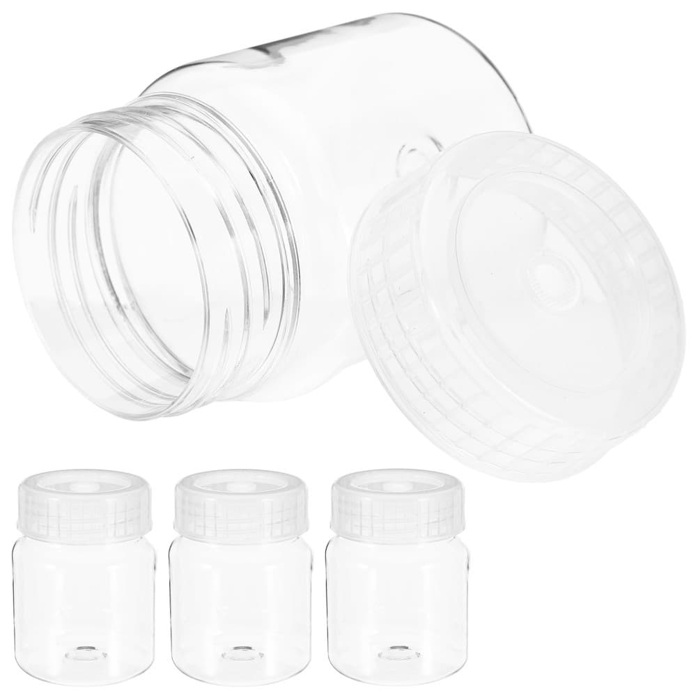  4 Pcs High Temperature Resistant Tissue Culture Bottle Laboratory Water Bottles 6