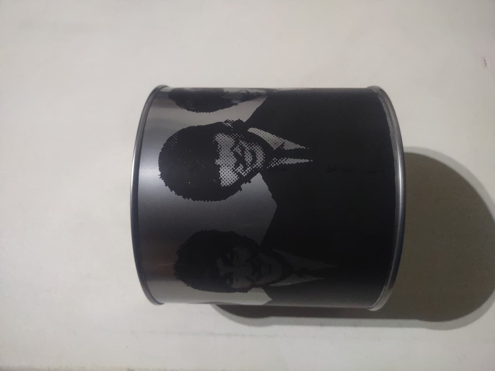 RARE 1988 METAL COIN BANK OF THE BEATLES SHEA STADIUM TICKET STUB CONCERT 6