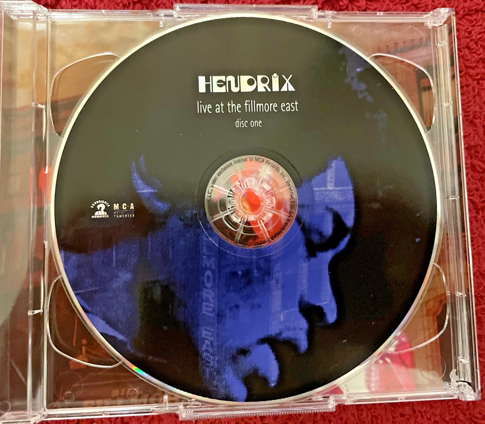 Jimi Hendrix Live At The Fillmore East 2 CD Set Vintage Collectible 60's Era 5