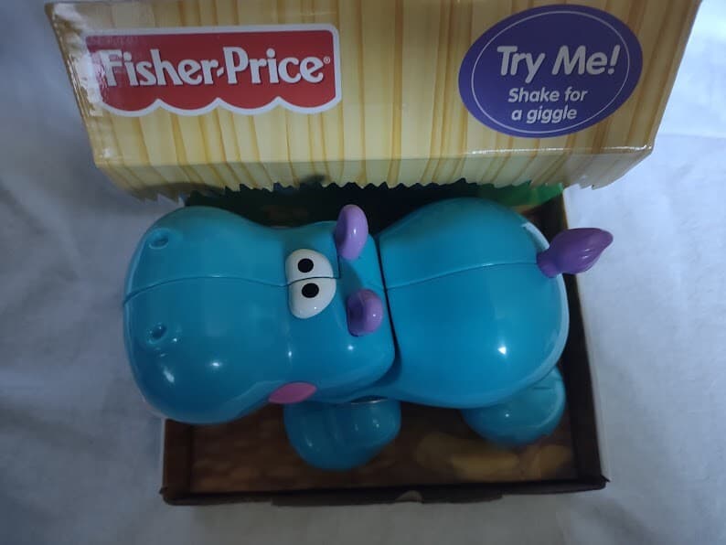 Fisher Price "Amazing Animals" Hippo Brand New Never Been open 3