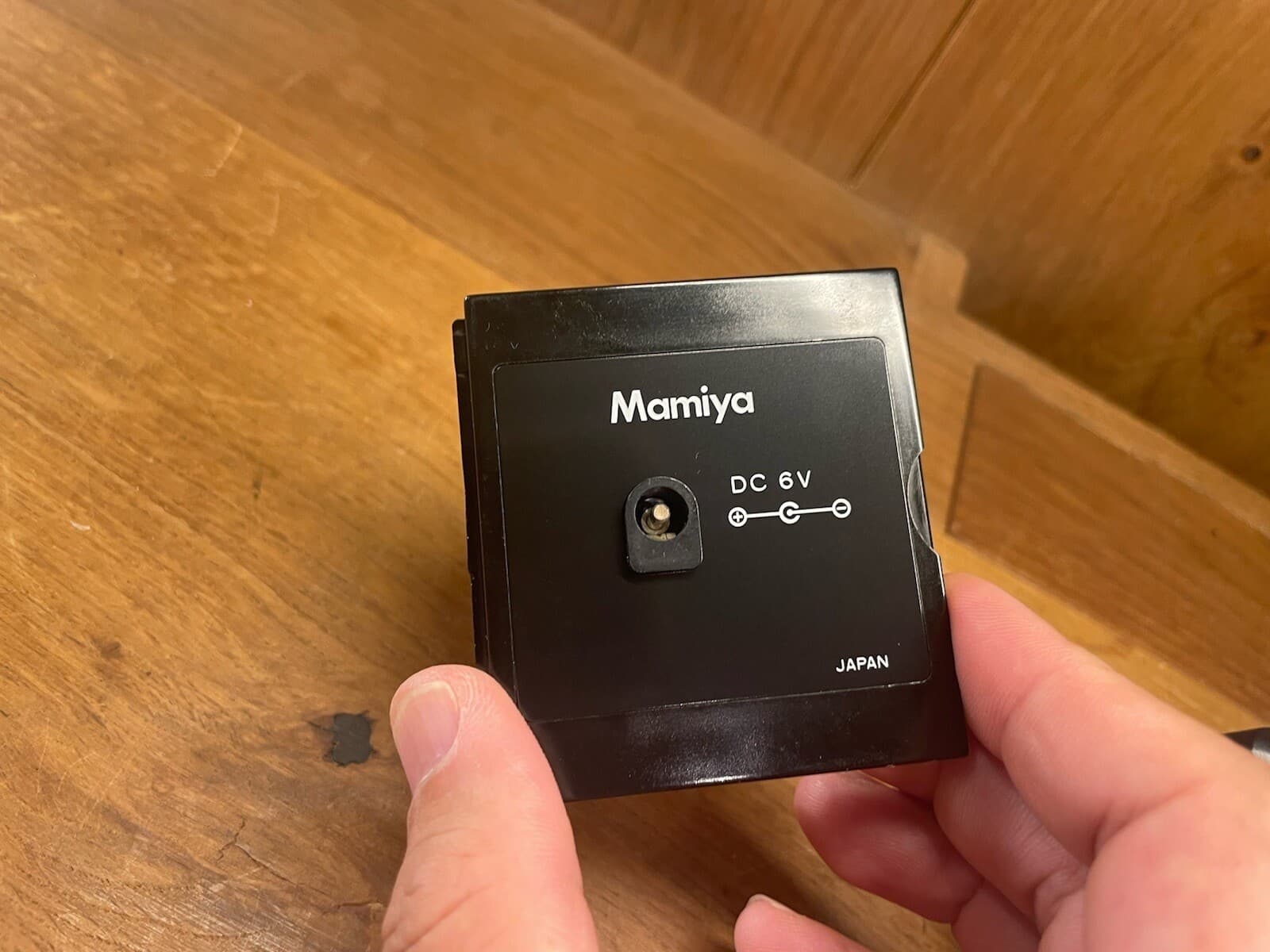 *Mint* Mamiya PA701 AC Adapter & Attachment for RB67 Motorized Film Back From JP 3