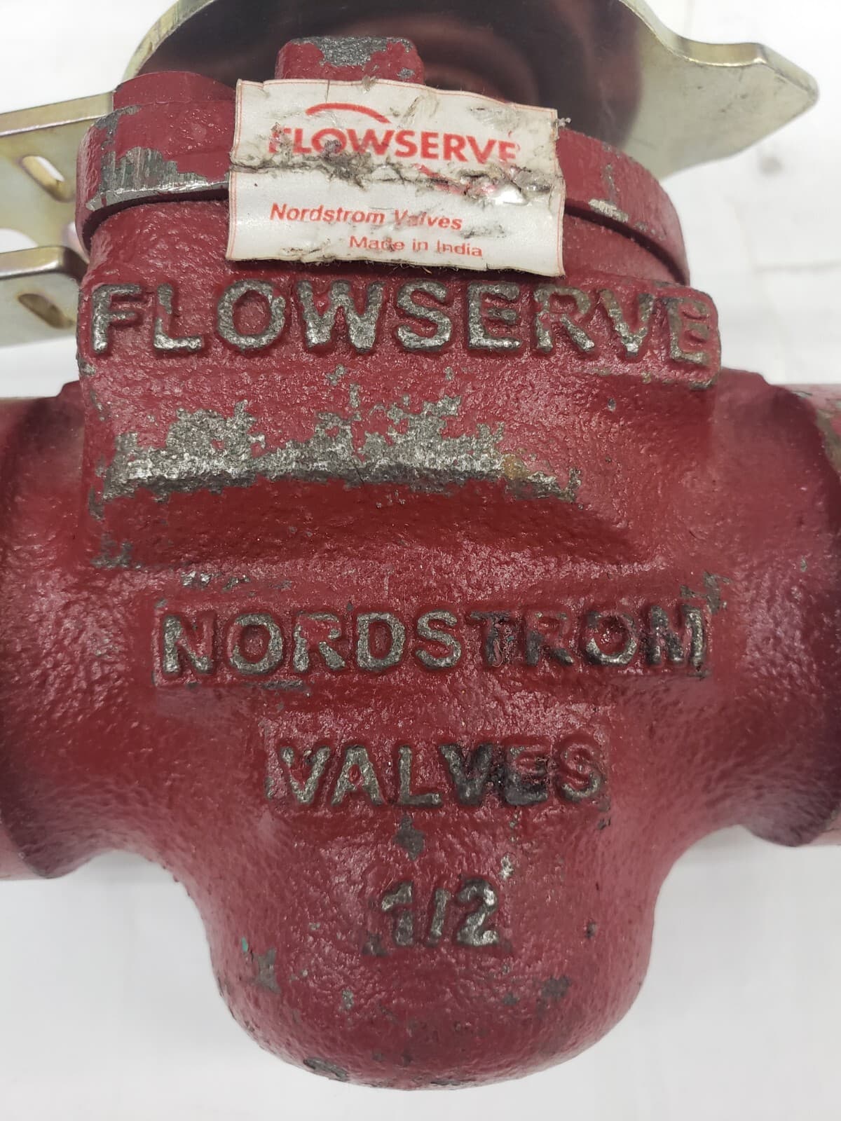 Flowserve Nordstrom D-3000948 1/2"FNPT Cast Iron Plug Valve FIG B142 200CWP 2