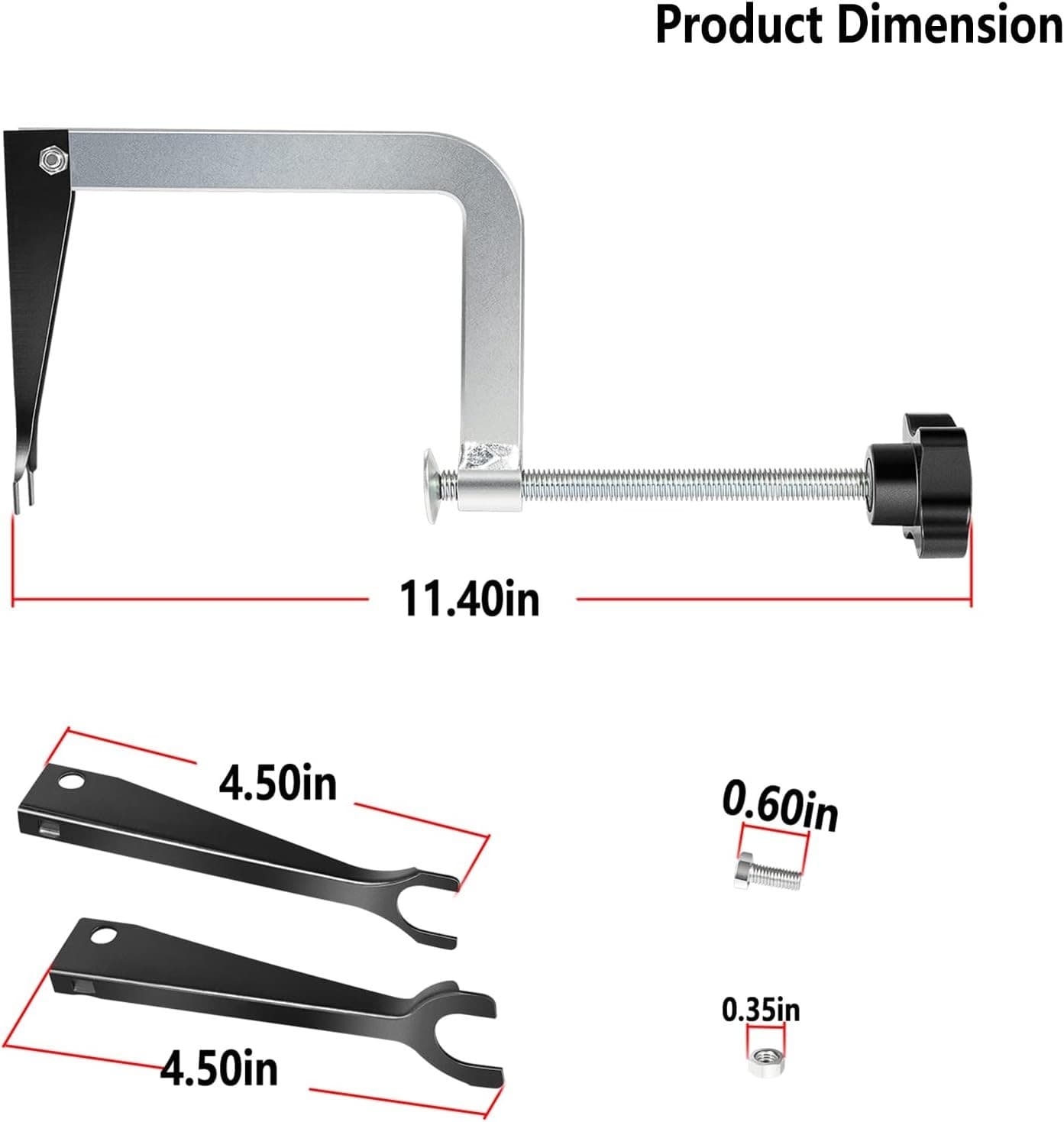 23300 Small Engine Valve Spring Compressor,Two Jaw Sizes,23360 Large Jaw & 23370 6