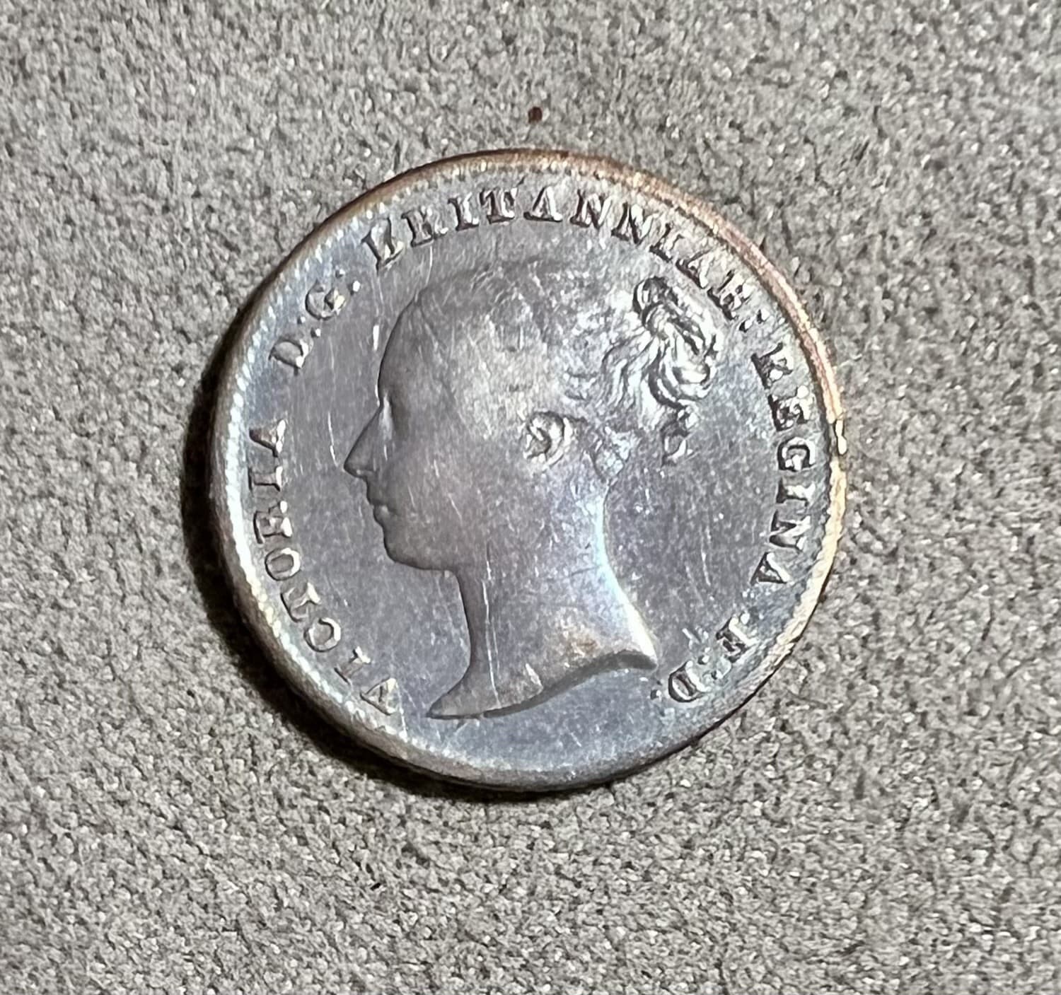 1839 Great Britain Silver 4 Pence 2