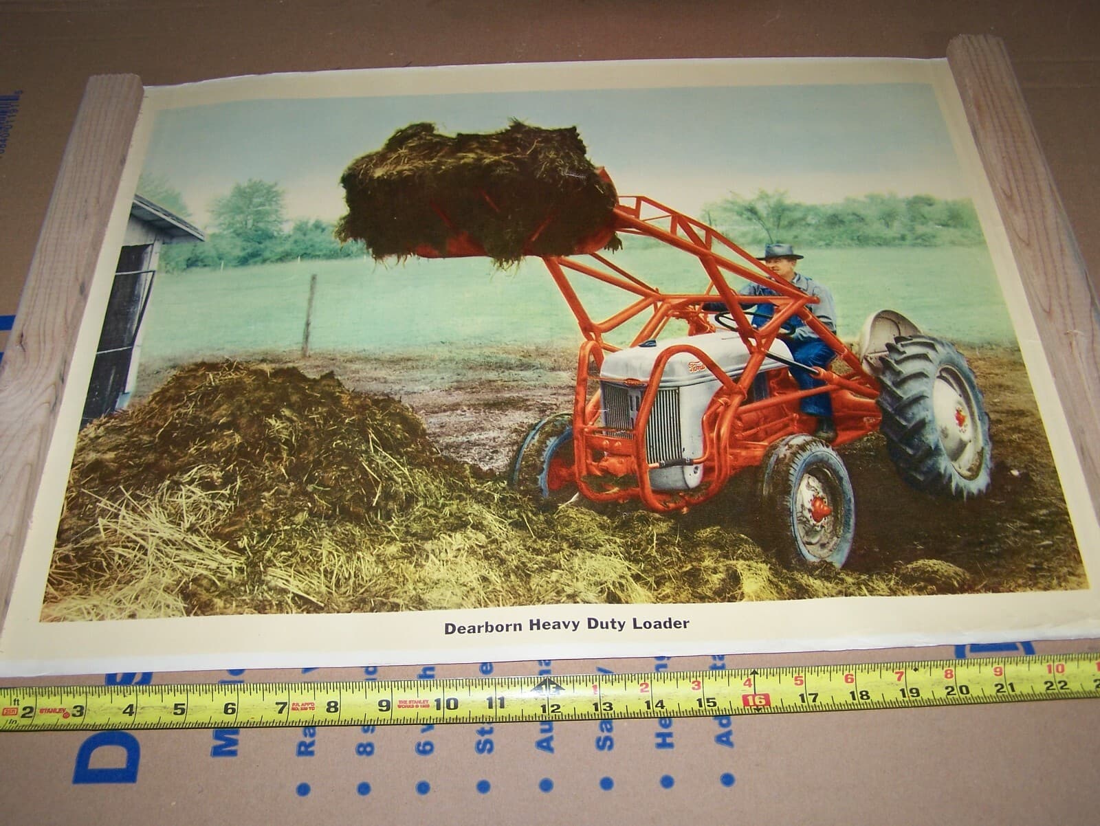 FORD 1950's N-Series Farm Tractor Equipment Dealership Sales Posters 8N Dearborn 6