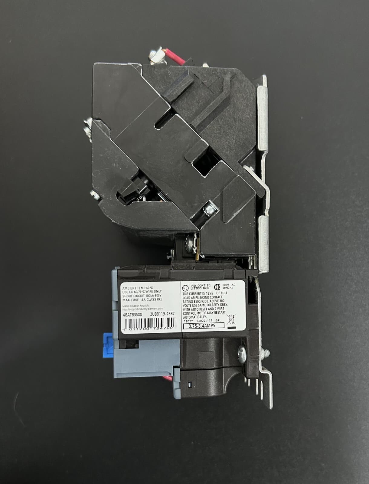 Siemens 14BUB32AF Nonreversing Nema Magnetic Motor Starter, No Enclosure Nema 5