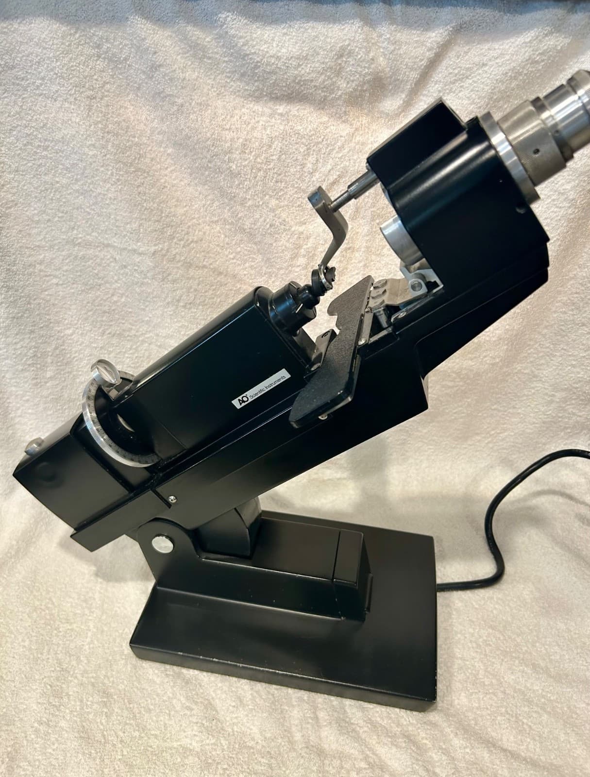 American Optical 12603 Lensometer, Recently Cleaned & Calibrated  2