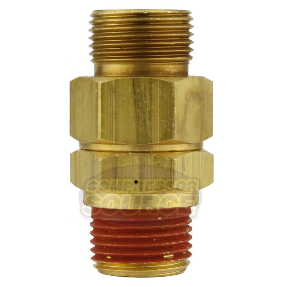 CA-12 Load Genie Brass Air Compressor 1/2" x 3/8" Self Unloading Check Valve