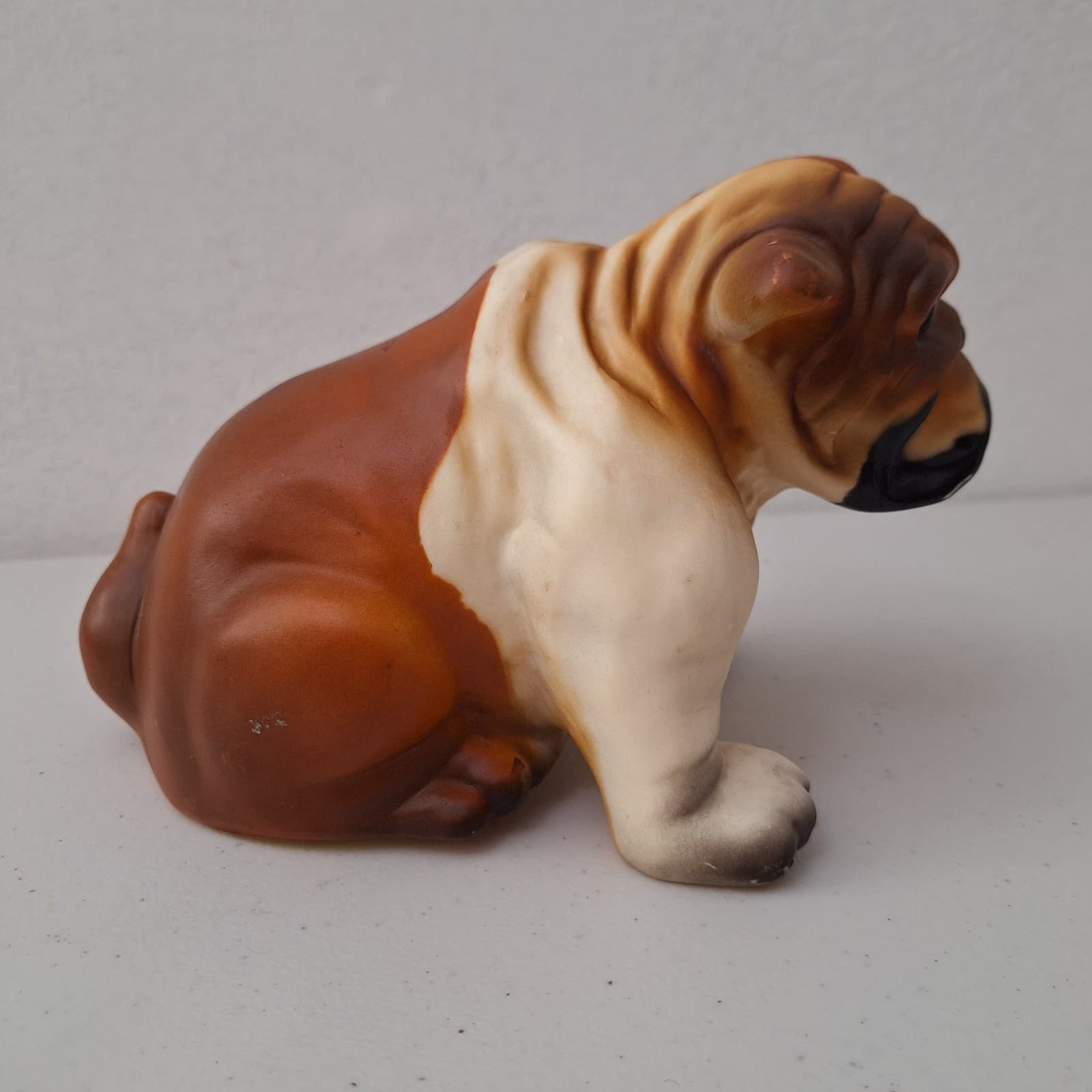 Electronic Motion Activated Sensor Battery Operated Barking GA Bulldog Figure 4