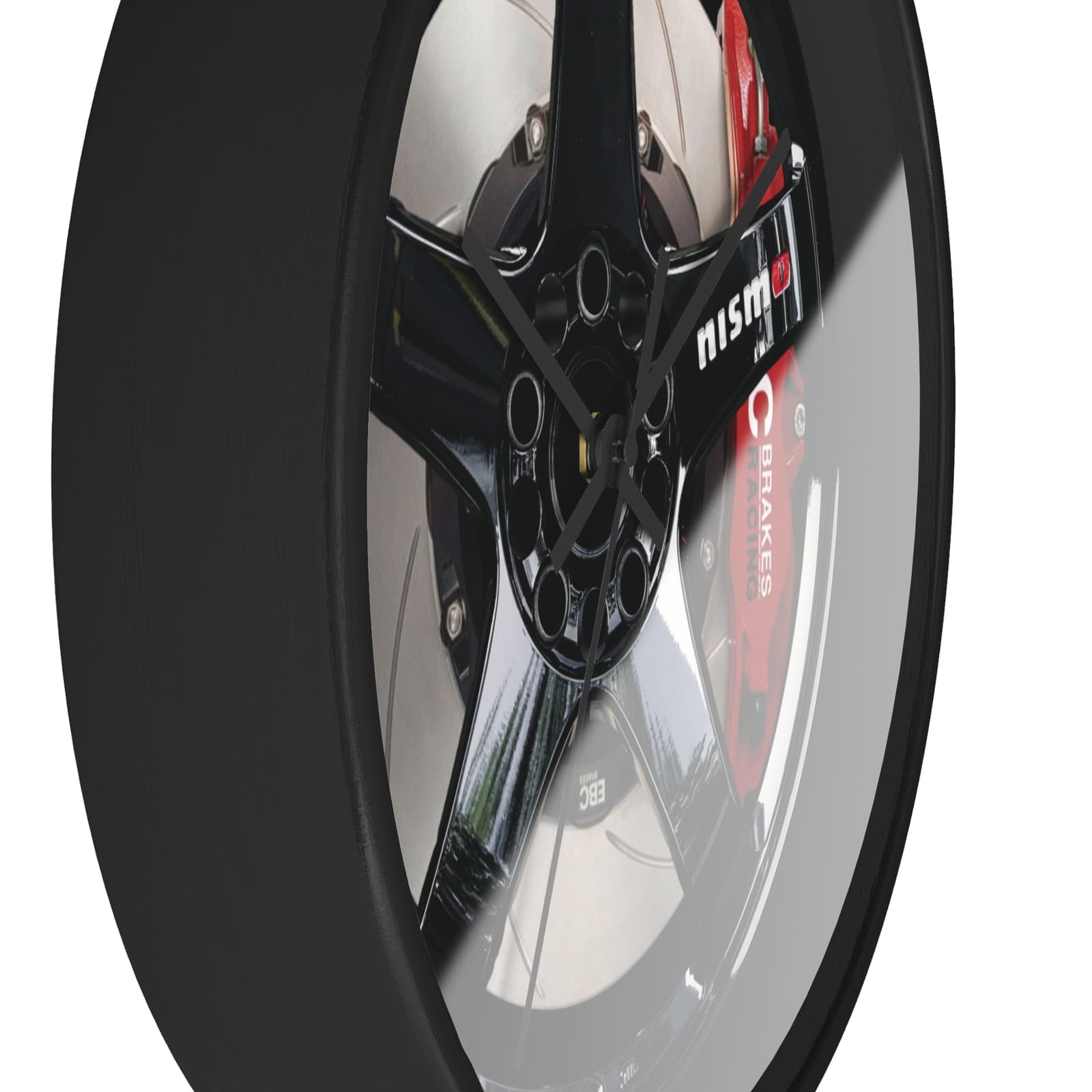 Novelty Nismo LMGT4 Wheel Clock, Rays LMGT4 Garage Wall Clock, GTR Wheel Clock 3
