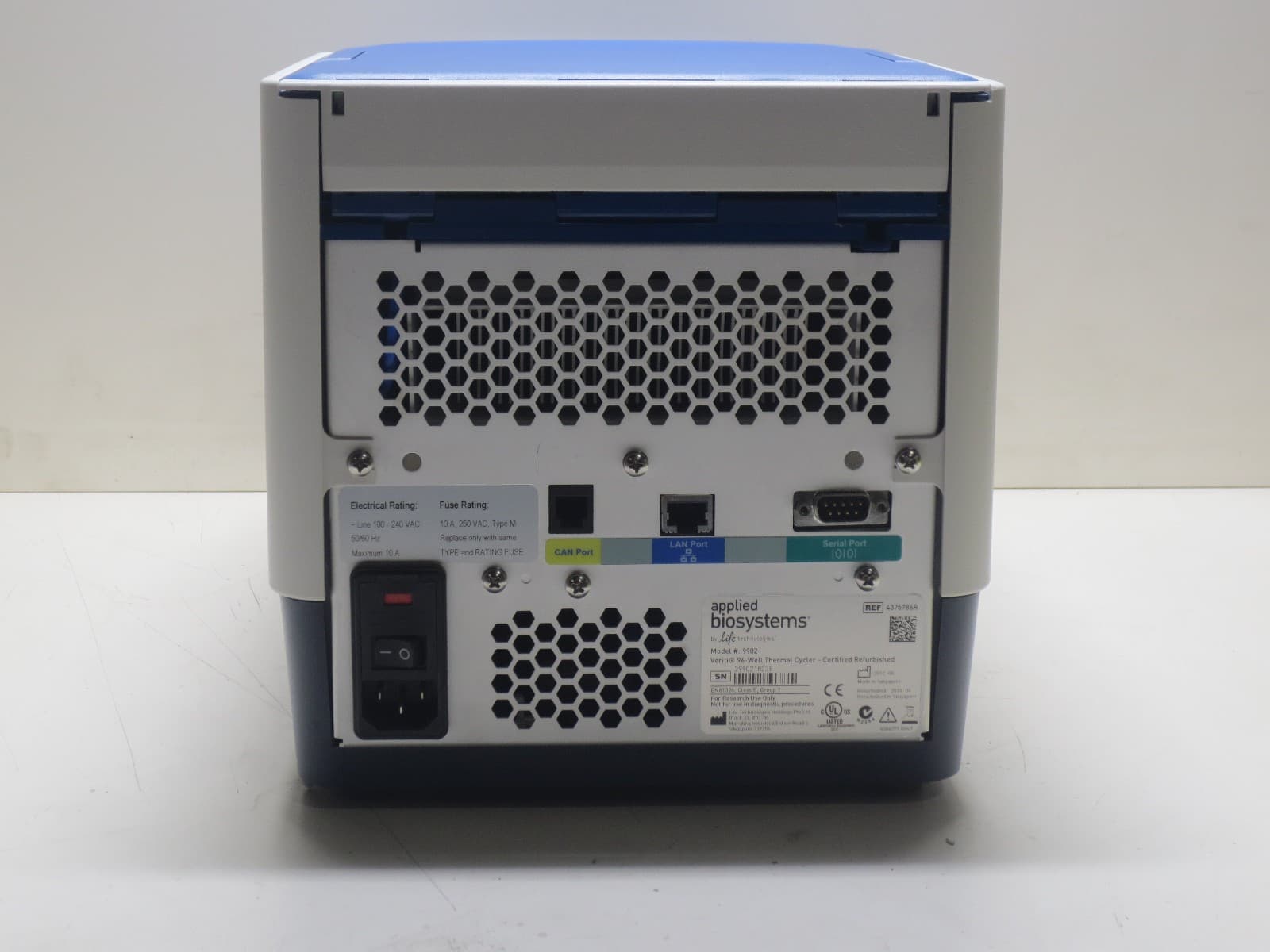 Applied Biosystems Veriti 9902 96 Well Thermal Cycler, 4375786 4