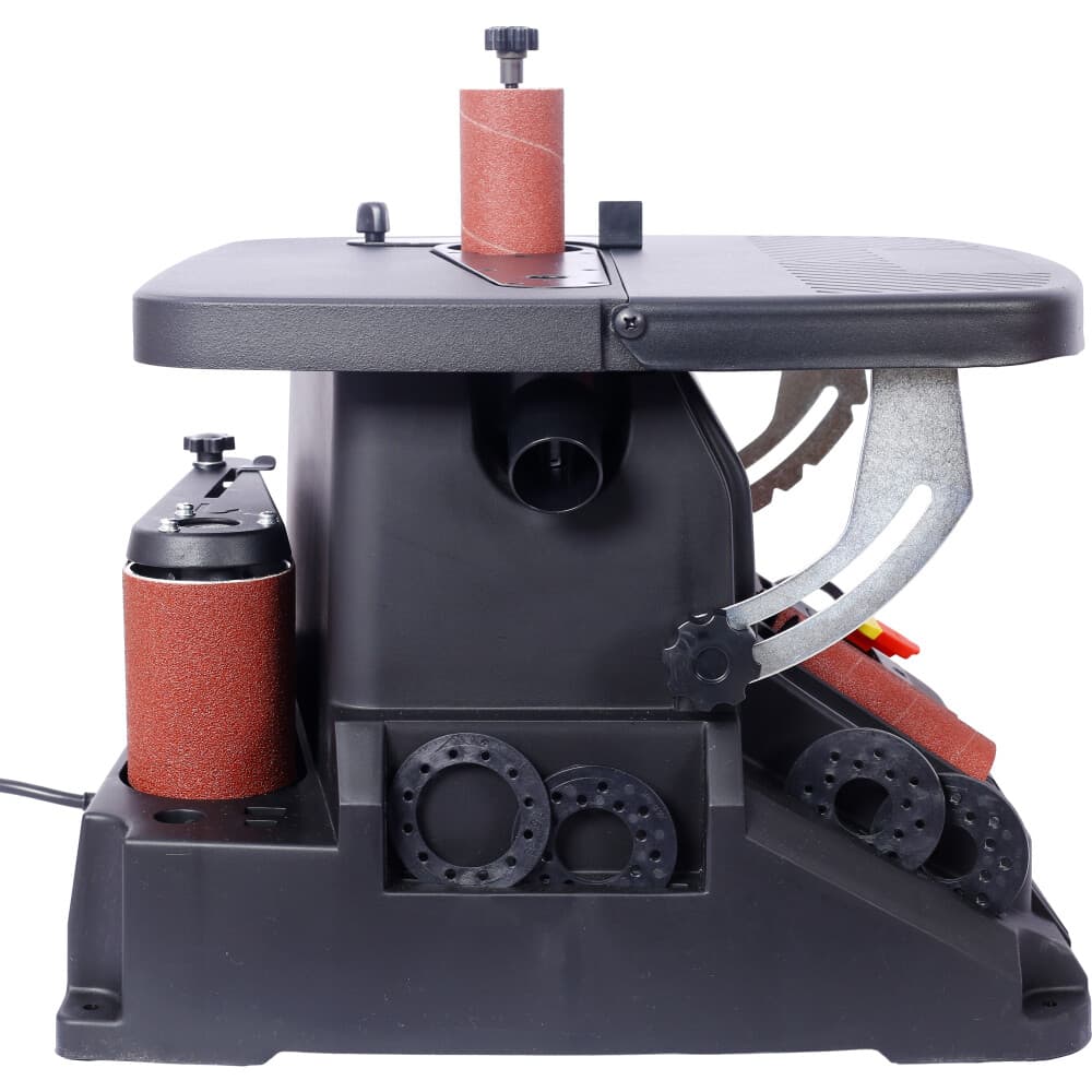 2 IN 1 Combination Woodworking Machine Oscillating Spindle Sander & Belt Sander 4