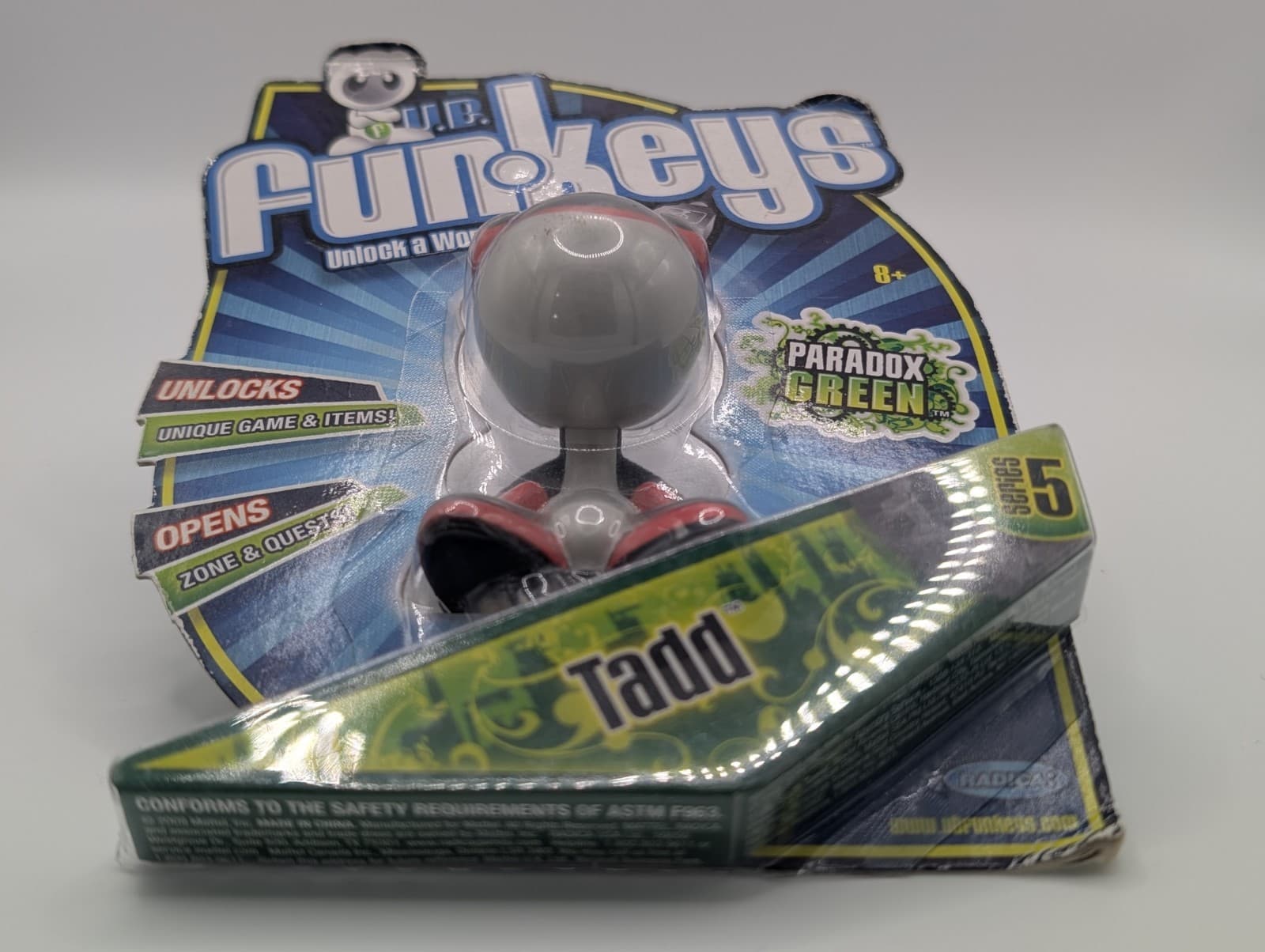U.B. Funkeys Tadd Paradox Green New Sealed - Some Packaging Wear 6