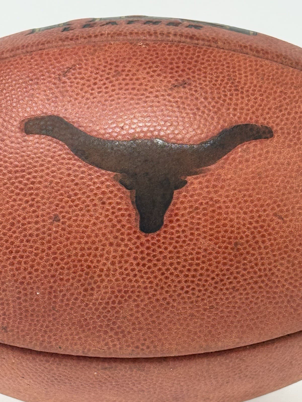 Rare Vintage Texas Longhorns Game Issued Wilson TDS 1205 NCAA Football 3