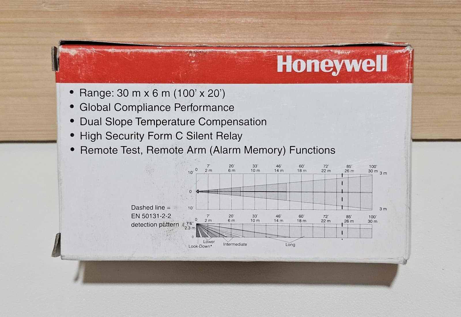 New Honeywell IS25100TC IntelliSense Passive Infrared Motion Sensor Long Rang 2