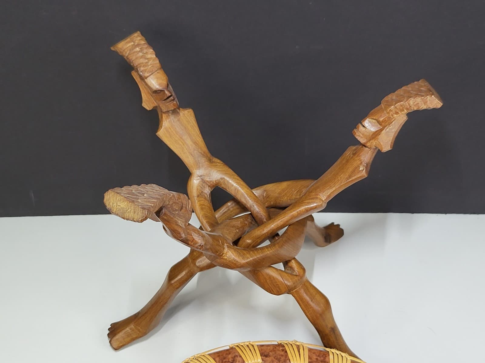 Vintage Folk Art Clay Plate Book Marks Lot  2