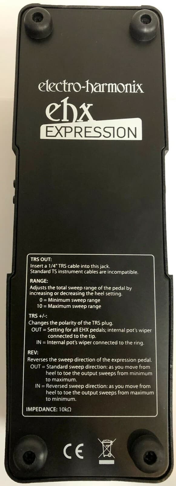 Used Electro-Harmonix EHX Performance Series Expression Guitar Effects Pedal 2