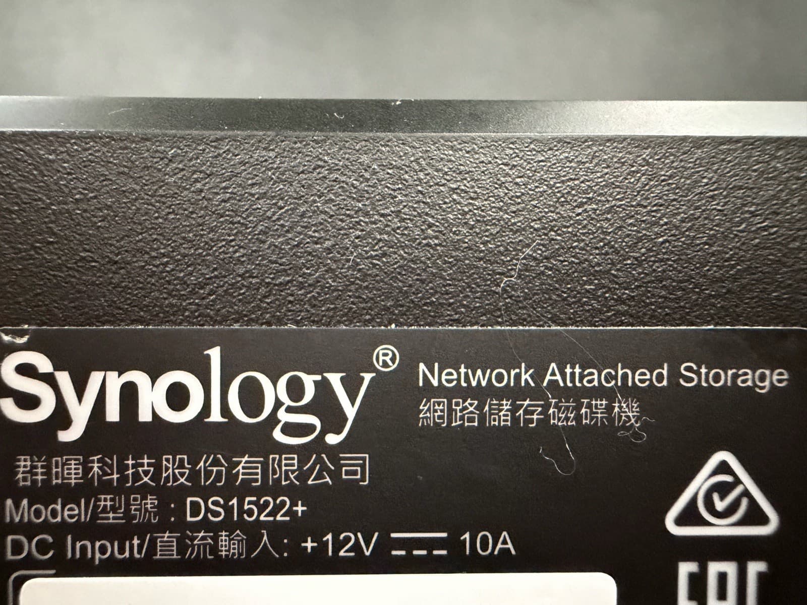 Synology 5-bay DiskStation DS1522+ , 10Gb Ethernet, Synology 400gb. Nvme 4