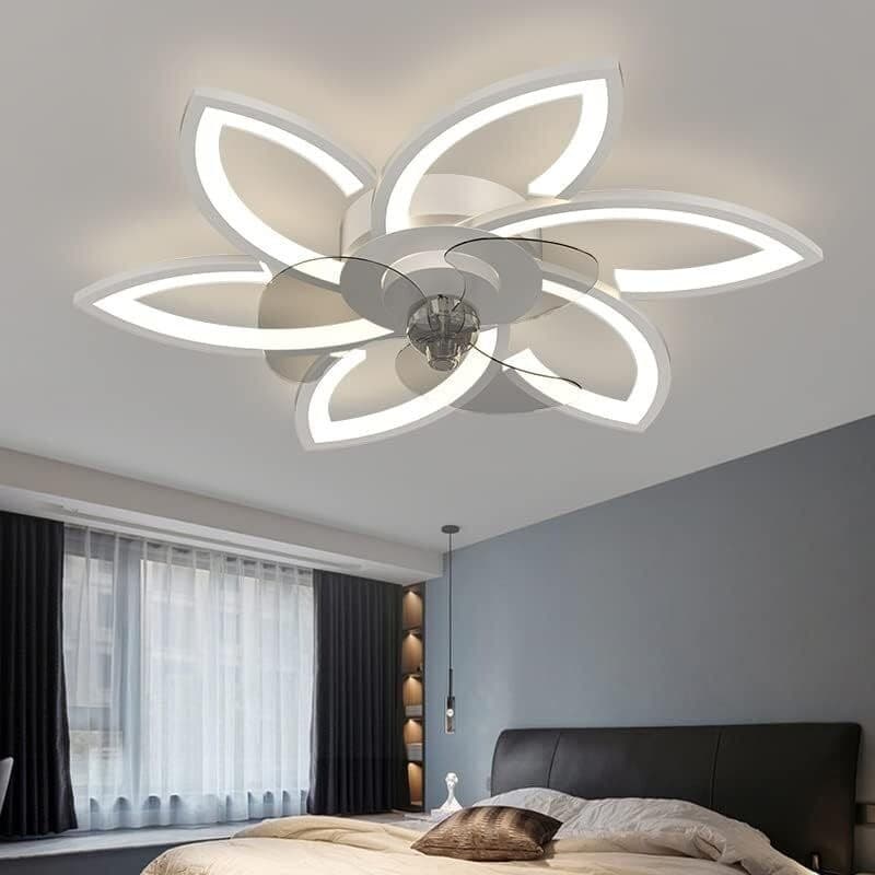 Ceiling Fan with Lamp,Modern LED Ceiling Light with Remote Control,DimmableLight 2