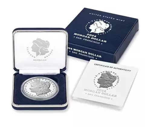 2024-S Morgan Dollar Proof with Box and COA