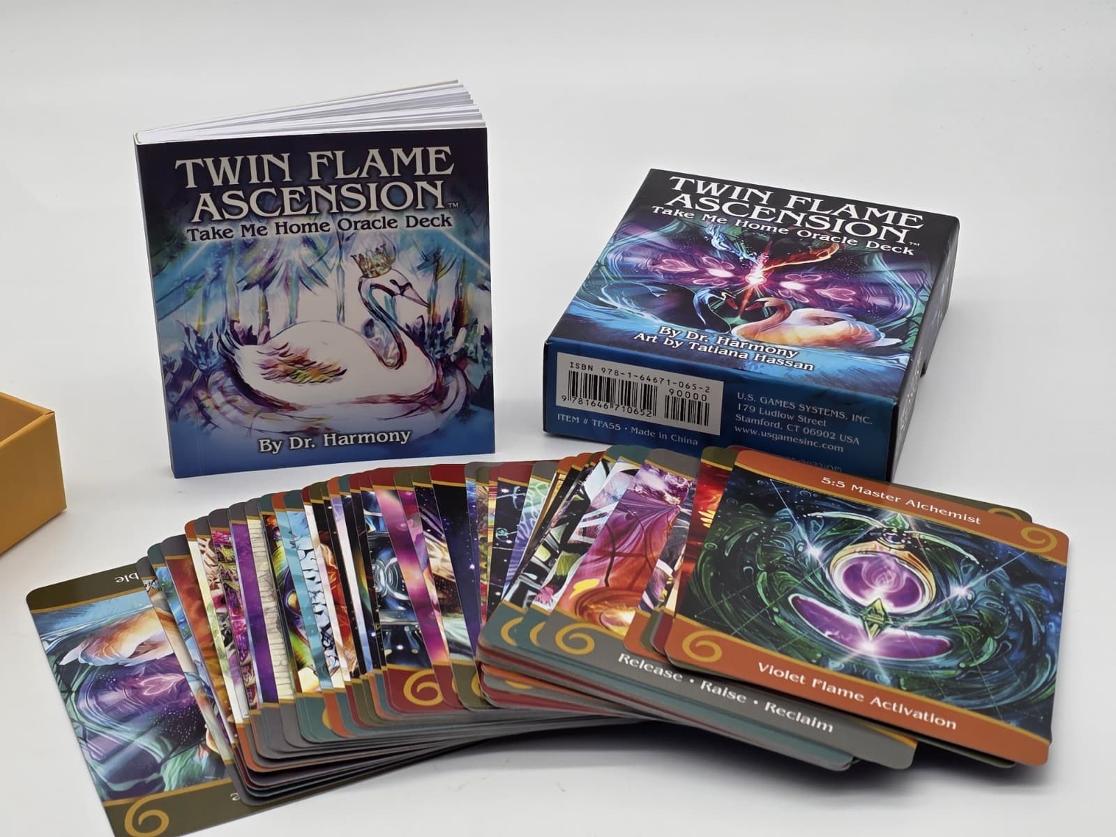 Twin Flame Ascension Oracle Deck: 55 Oracle Cards and Guidebook Dr. Harmony 2