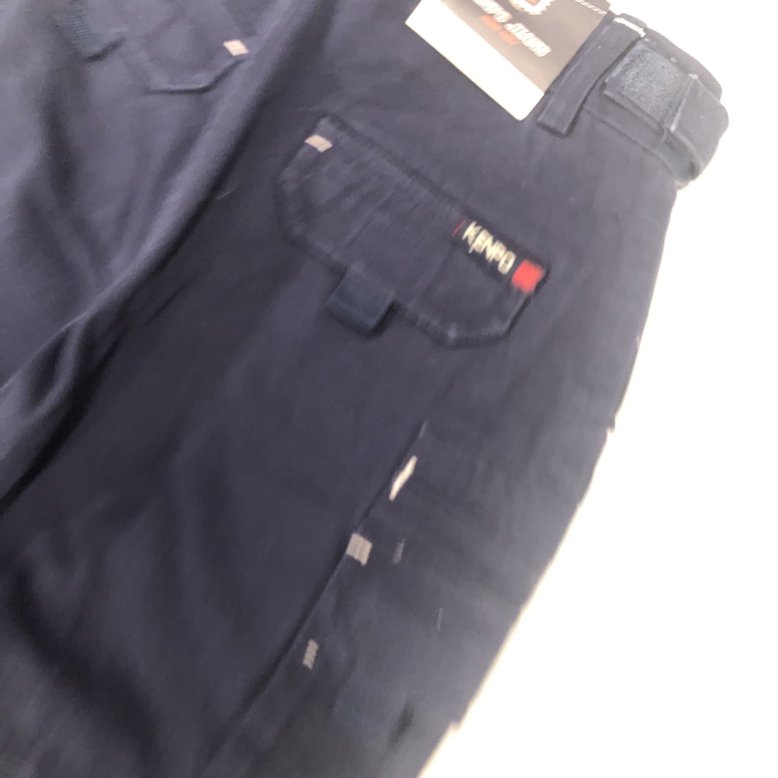 VTG New NWT Kenpo Jeans Cargo Convertible Short / Pants Size 5 kids Adj Waist 3