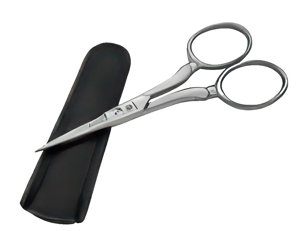 Dovo Embroidery Scissors Anne 3.5" w/ Leather Sheath Germany
