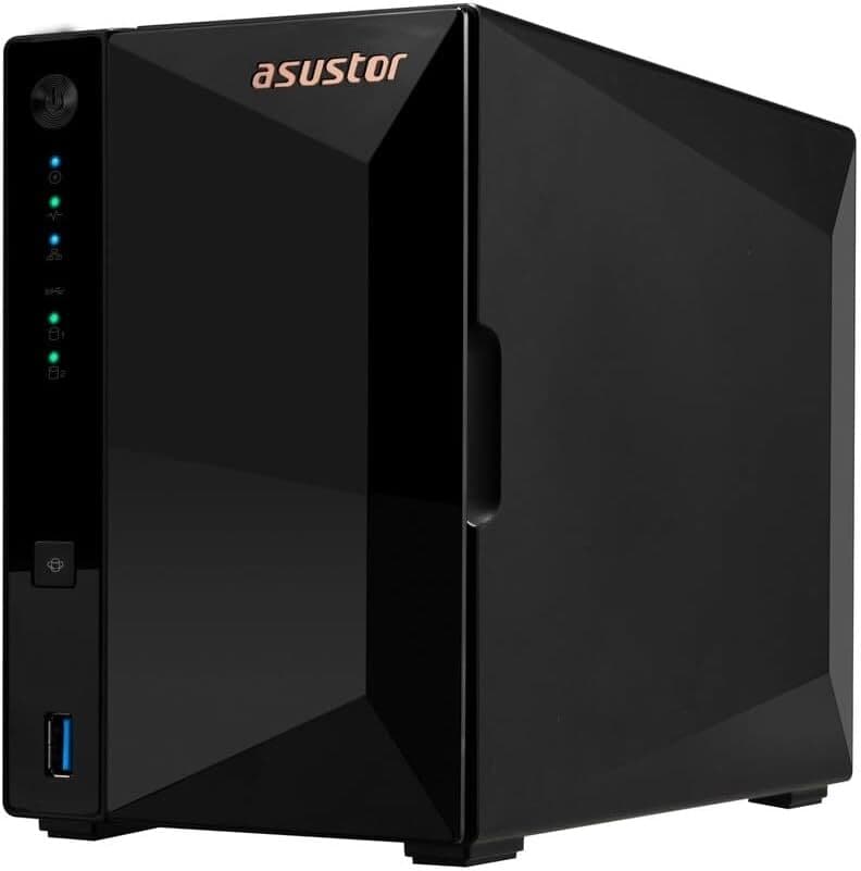 Asustor Drivestor 2 Pro Gen2 2 Bay NAS Quad-Core 1.7GHz CPU Diskless AS3302T v2