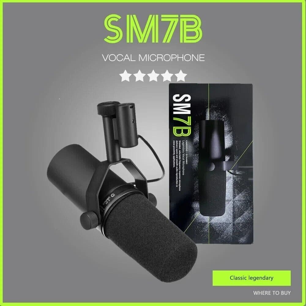 SM7B Vocal / Broadcast Microphone Cardioid Dynamic New 3