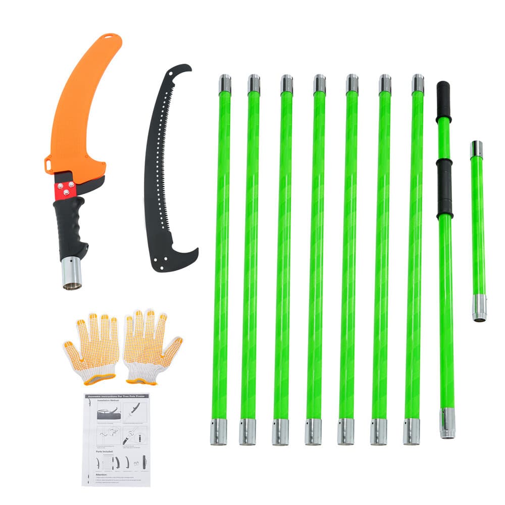 30 Feet Tree Pole Pruner Manual Branches Trimmer Tree For Pruning Palms & Shrubs 4