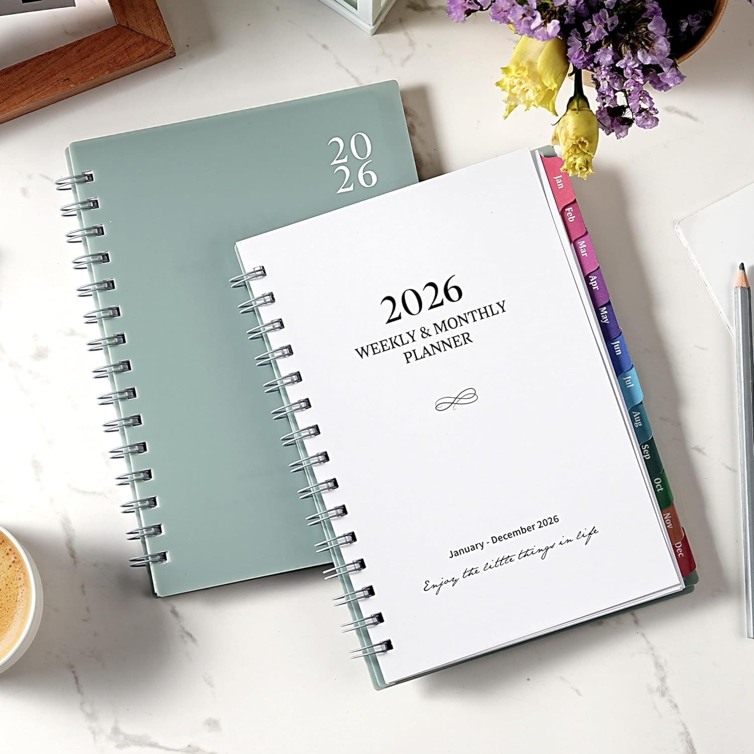 2026 Planner - 2026 Planner Weekly and Monthly from Jan. 2026 - Dec. 2026, Calen 2