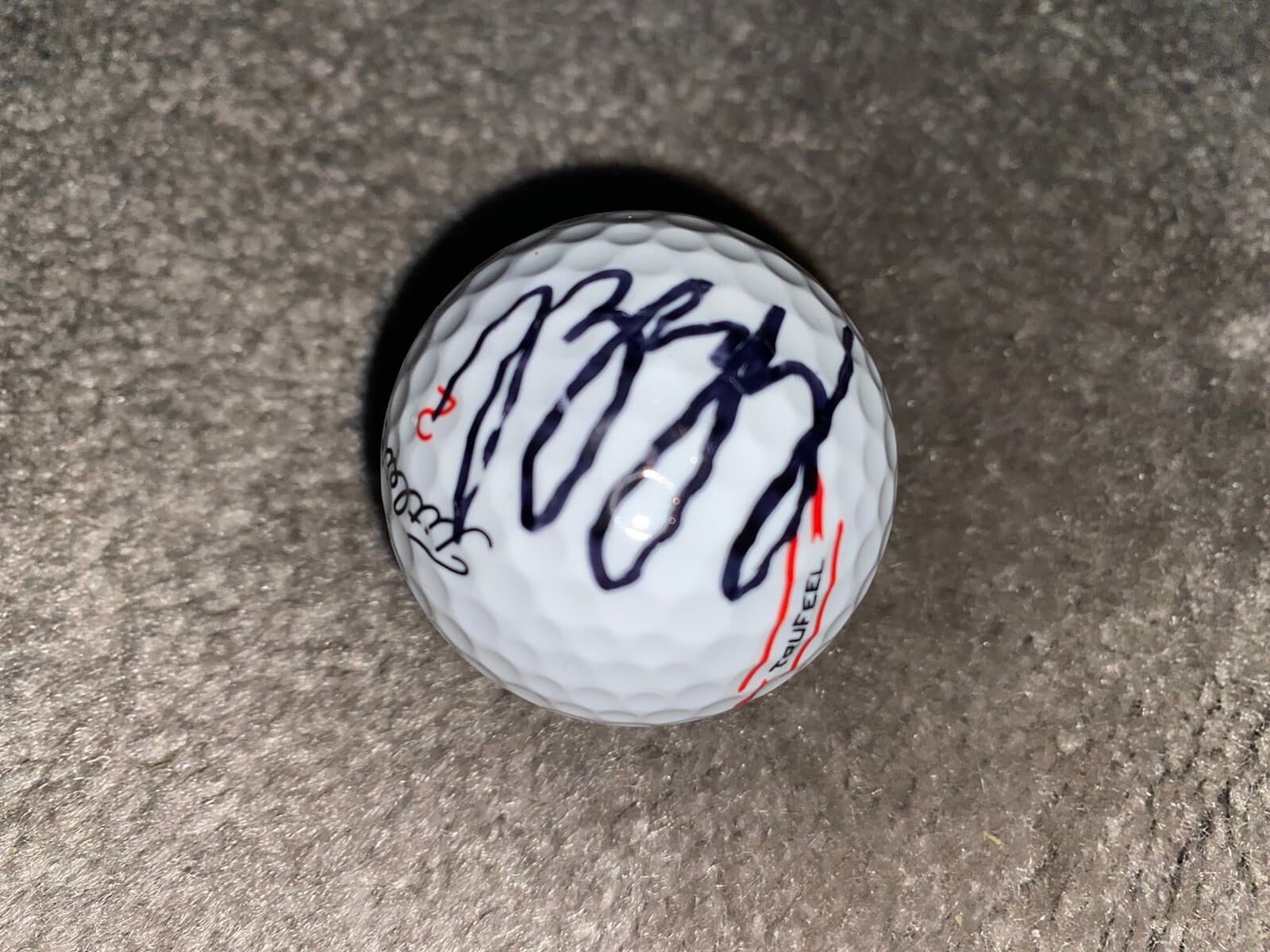 LPGA TEAM USA ROSE ZHANG SIGNED 2024 SOLHEIM CUP LOGO GOLF BALL COA