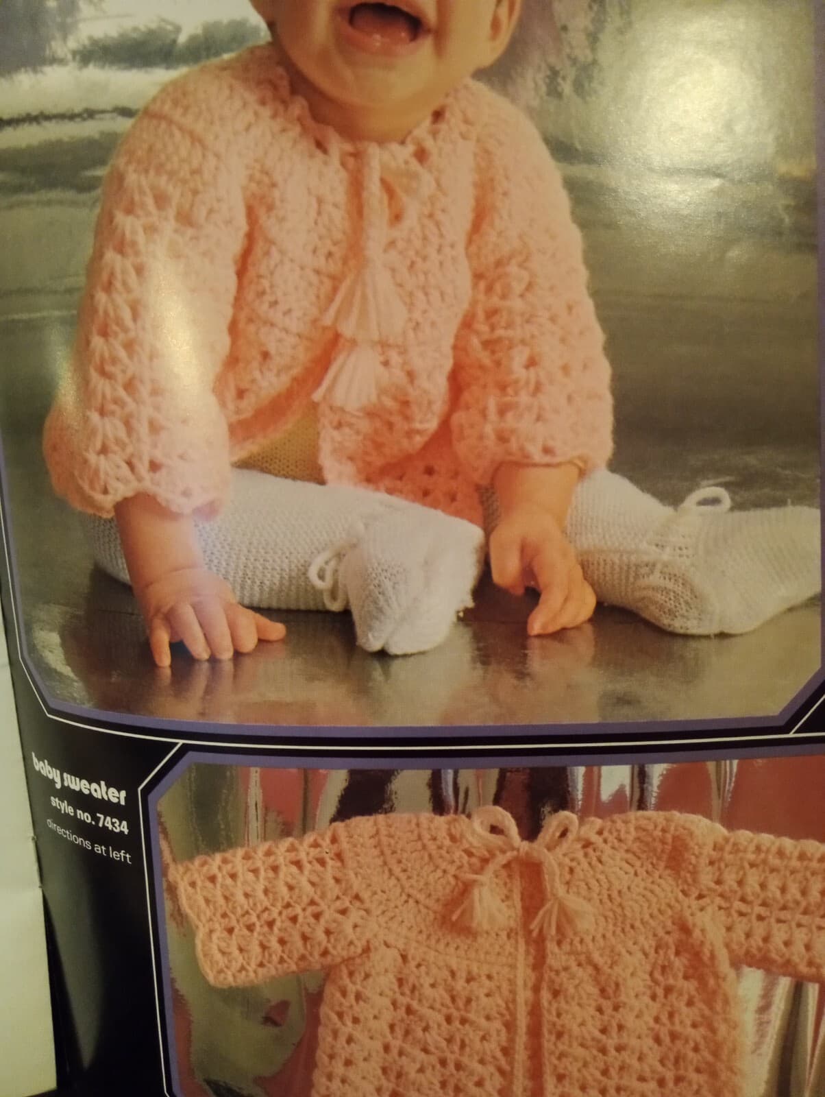 Vintage Crochet Pattern Booklet Crochet Sweater Patterns Shawl 2