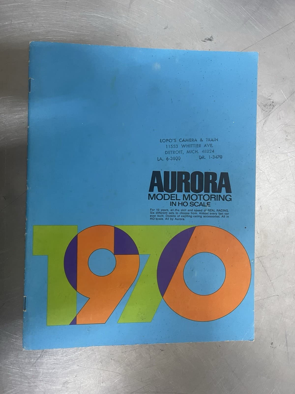 1970 Aurora Model Motoring In HO Scale Catalog