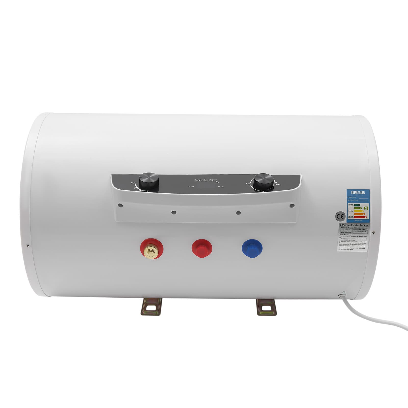 Electric Hot Water Heater Warmer Household Bathroom Shower  30 Gallon Tank 6