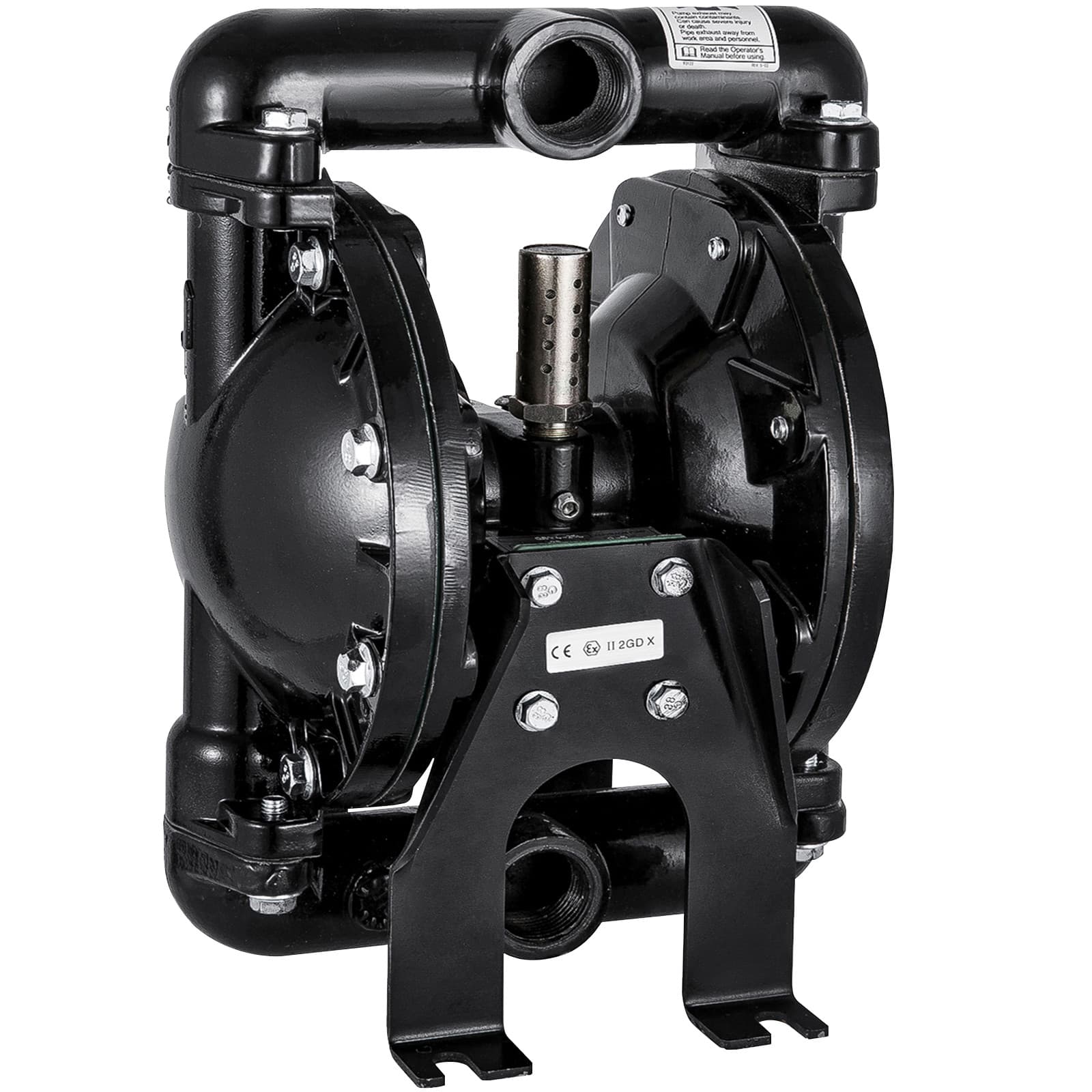 Air-Operated Double Diaphragm Pump 1" Inlet Outlet Petroleum Fluids 35GPM