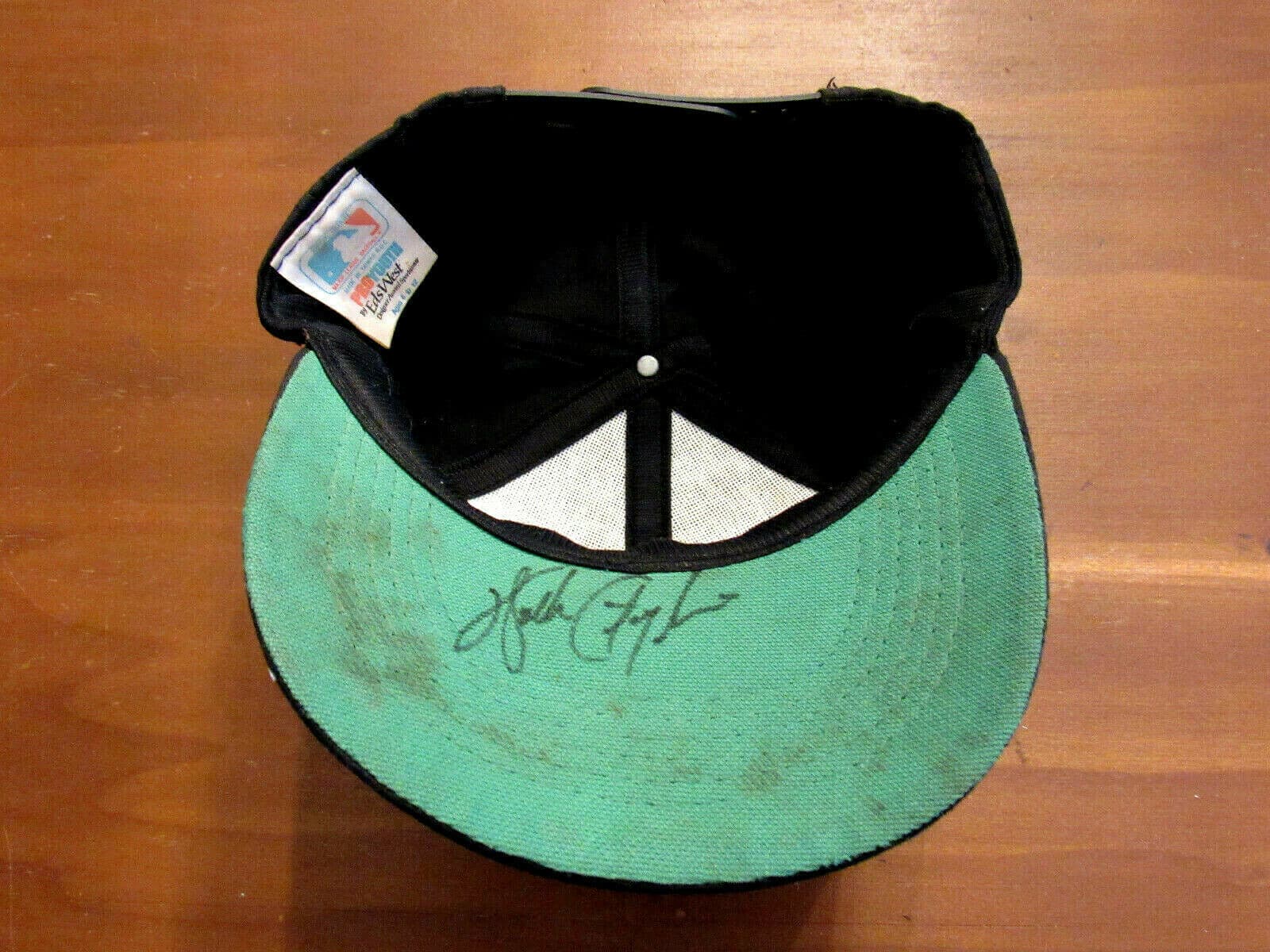 WALTER PAYTON CHICAGO BEARS HOF SIGNED AUTO WHITE SOX CAP HAT PSA/DNA LETTER 4