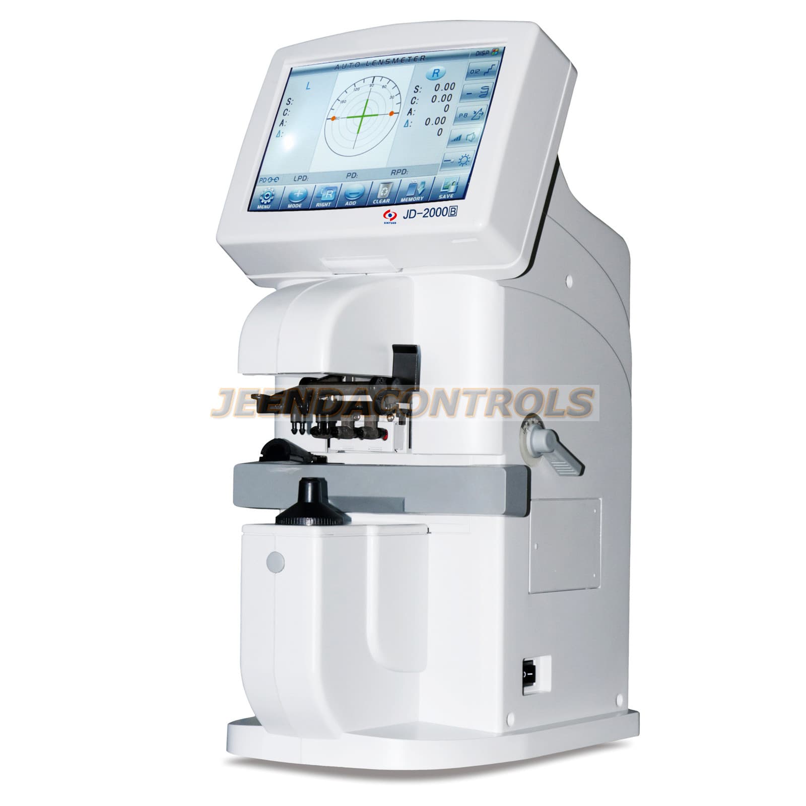 JD-2000B Touch Screen Auto Lensmeter Ophthalmic Optometrist Focimeter with PD