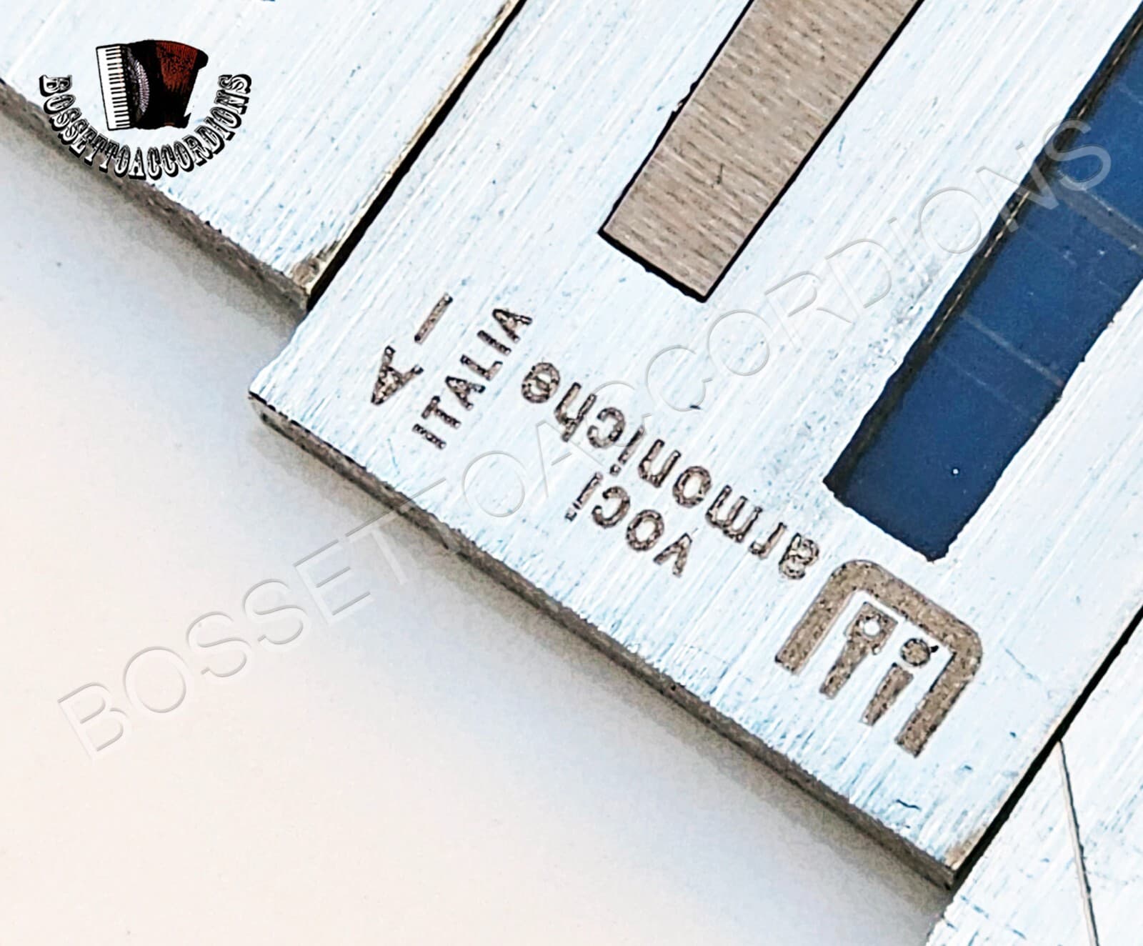 Set of Reeds For Cromatic Diatonic Accordion TIPO A MANO B-C (SI-DO) 2