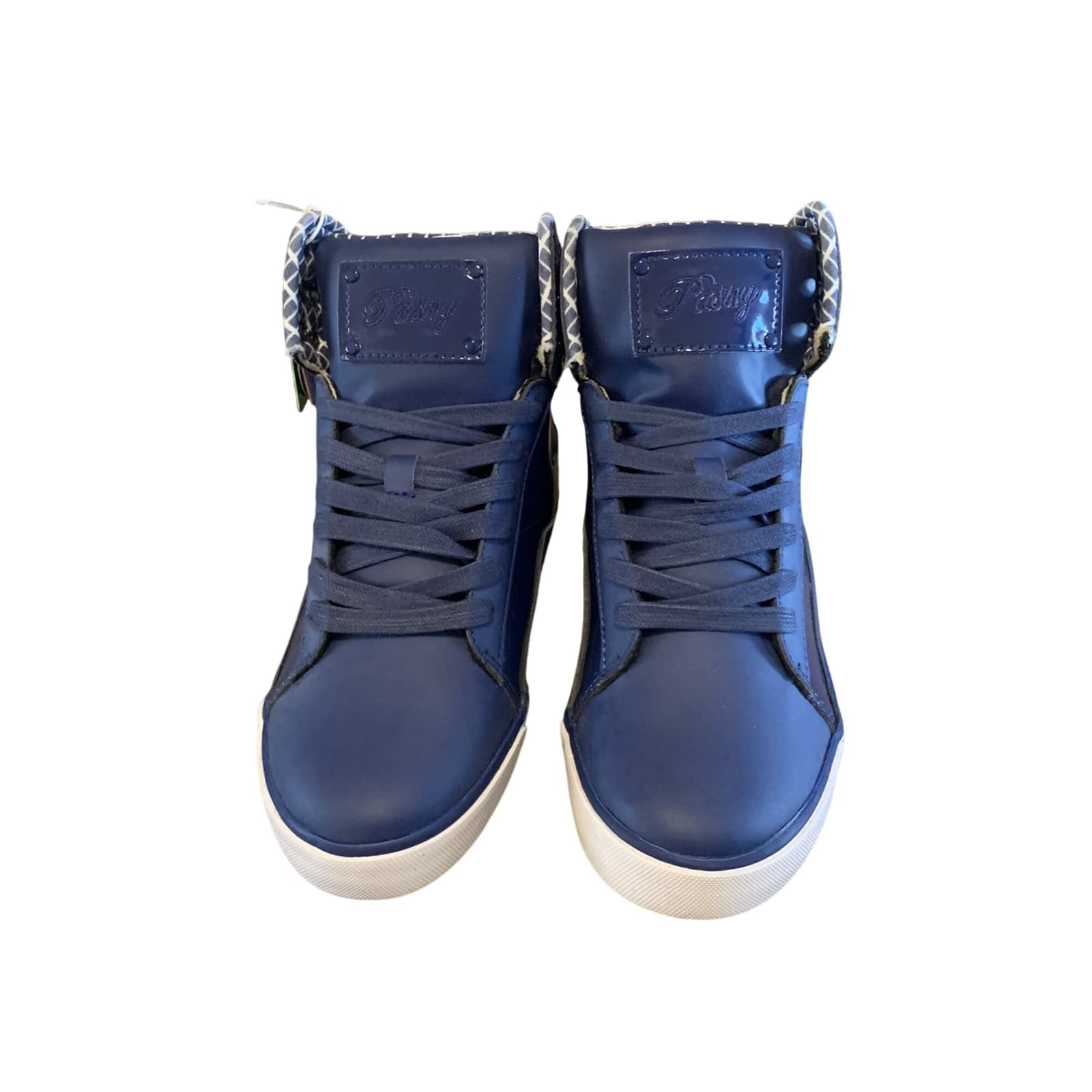 Pastry Women's Shoe Dance Hightops Pop Tart Navy Blue Sz 8 Dancecore Flash Dance 5