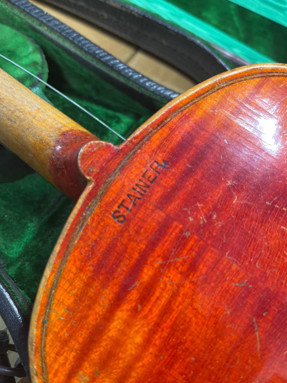 ANTIQUE JACOBUS STAINER COPY VIOLIN -  GERMANY (bh) 5