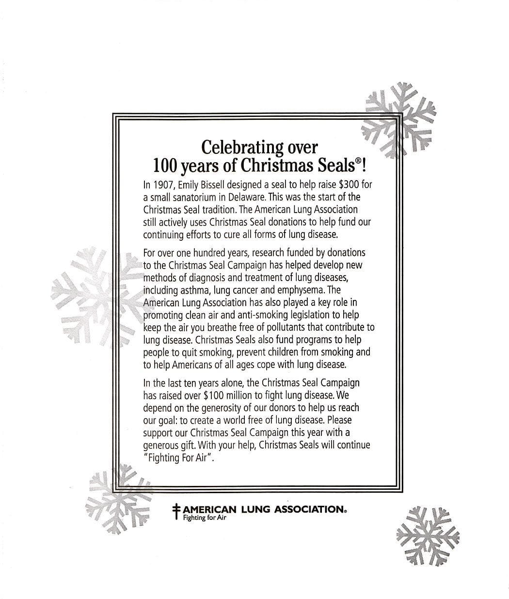 112-1.1pac, 2012 ALA National Design U.S. Christmas Seal Packet 6