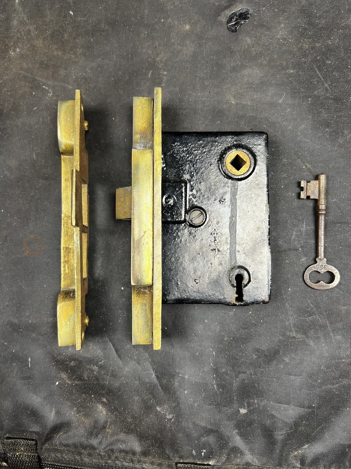 Russwin Rabbeted French Door Double Door Mortise Lock With Key RH 2