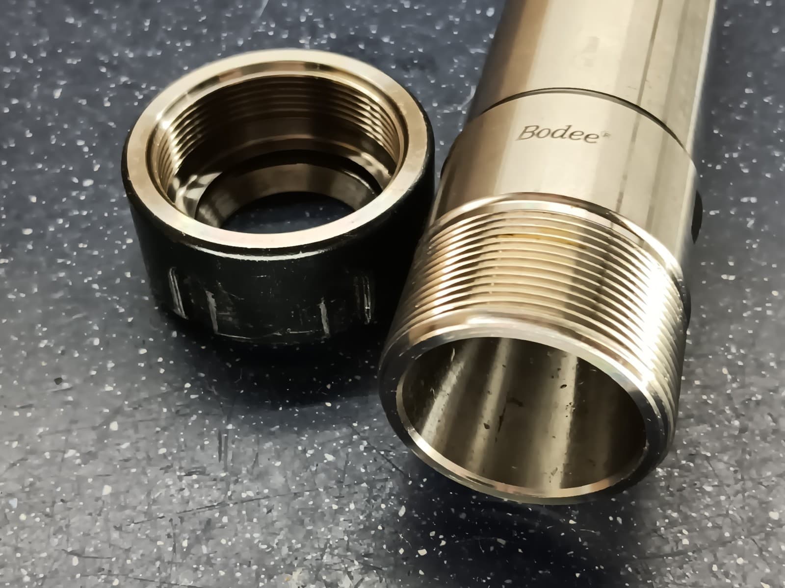 Bodee ER32 Collet Chuck Adapter Straight Shank Tool Holder S11/2-ER32-6.2 1.5 5