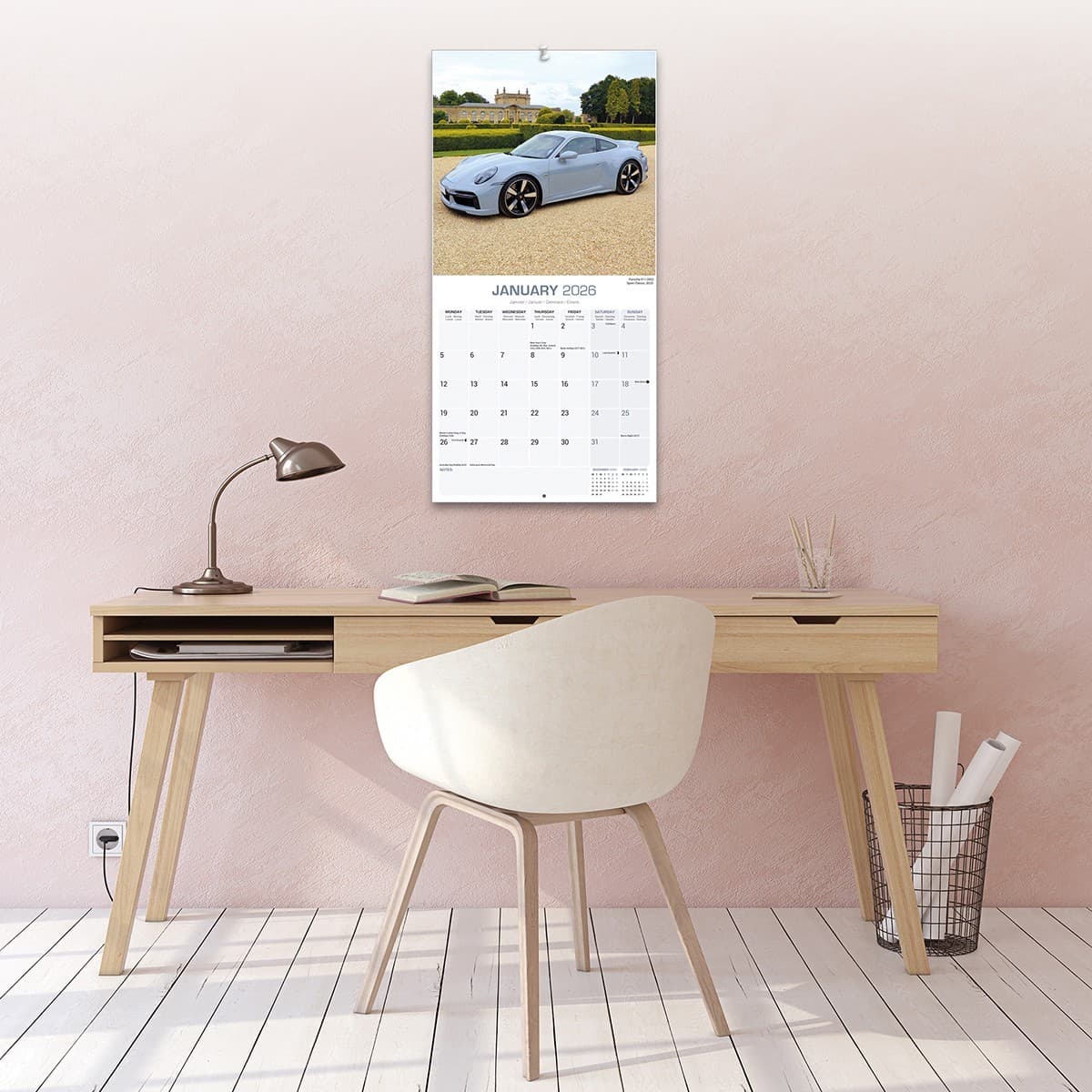 Porsche 2026 Calendar Plastic Free | Avonside Publishing 5