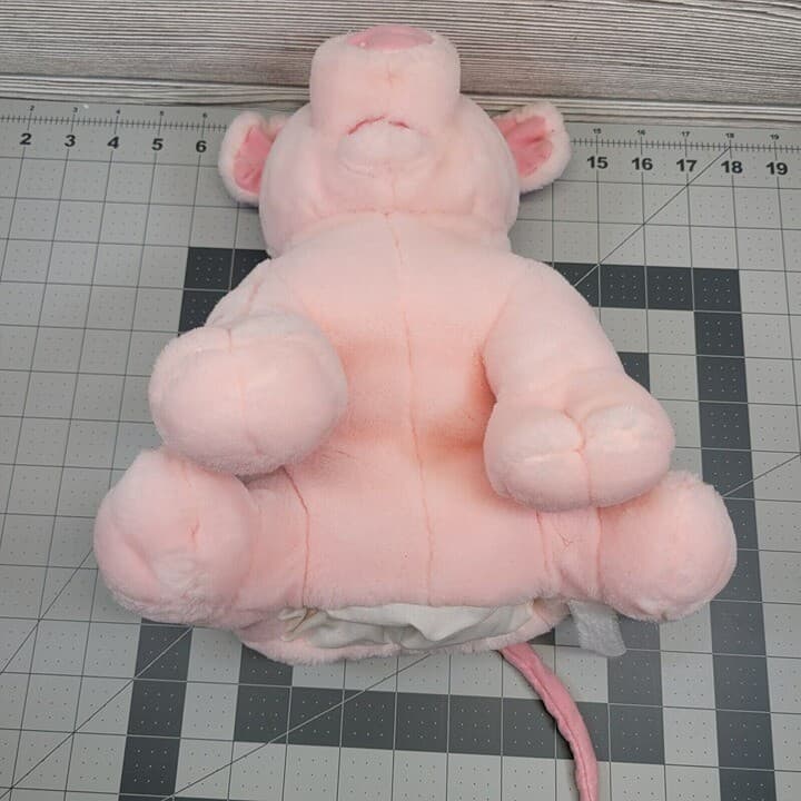 Pink Pig Piggy Puppet Ron Banafato Plush Stuffed Farm Animal No Oink Sound 6